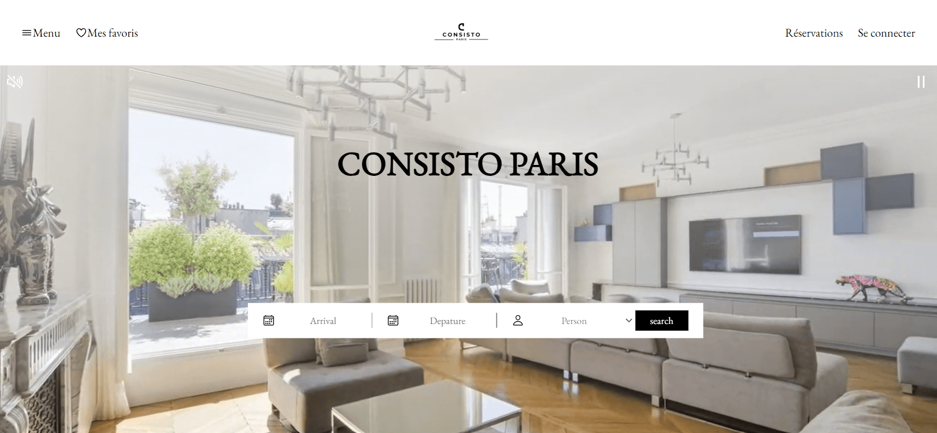 Rental apart web application